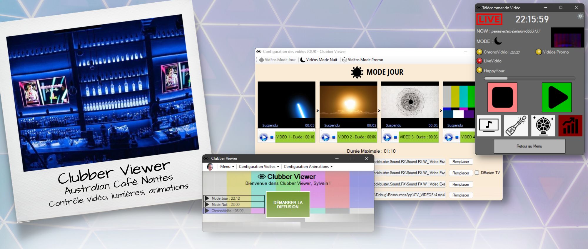 Clubber Viewer